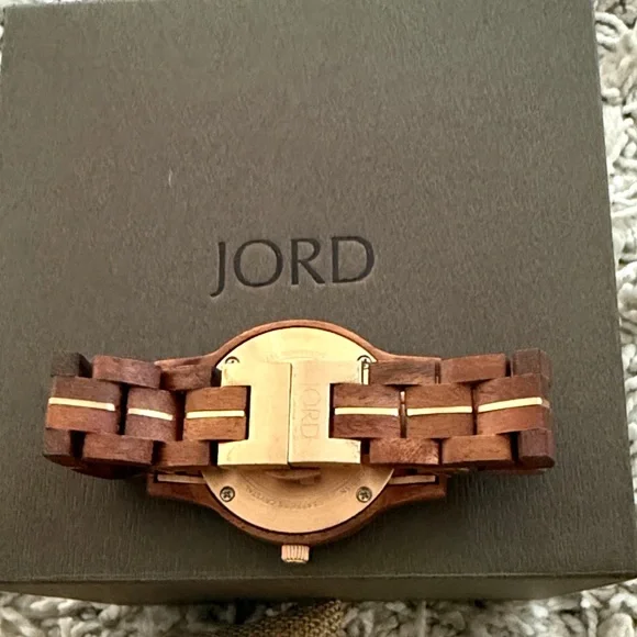 JORD Women's Wooden Watch - Brown - Picture 4 of 6